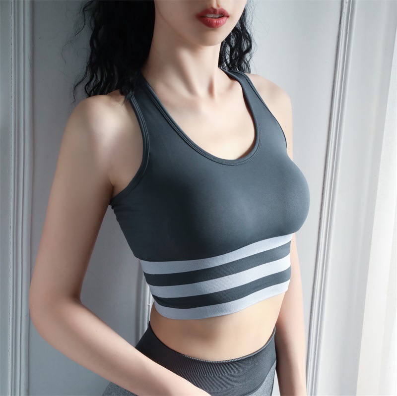 Áo BRA kẻ tập thể thao