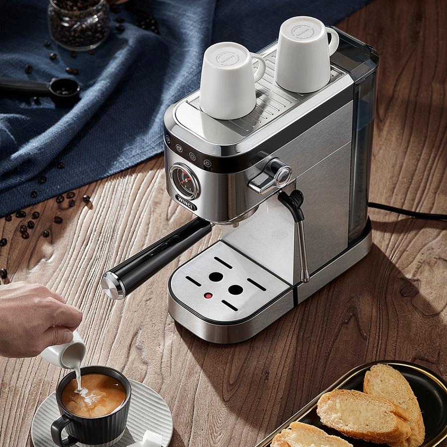 Máy pha cà phê Espresso Winci CM 5100, áp lực 20 bar. Hàng Chính Hãng