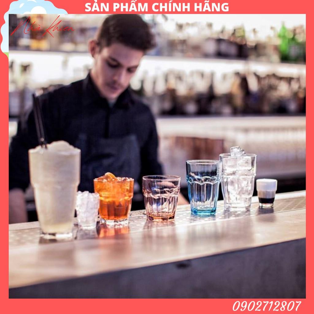 Bộ 6 Ly thủy tinh Rock Bar màu trắng (Bormioli Rocco) -Hàng nhập khẩu