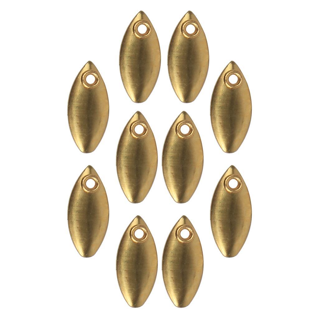 10/50/100pcs Durable Spoons Fishing Lures Sequins Baits Metal Wobblers Lures