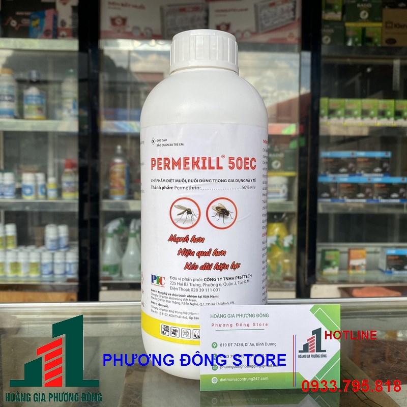 Thuốc diệt muỗi và côn trùng Perme Kill 50 EC-1 lít