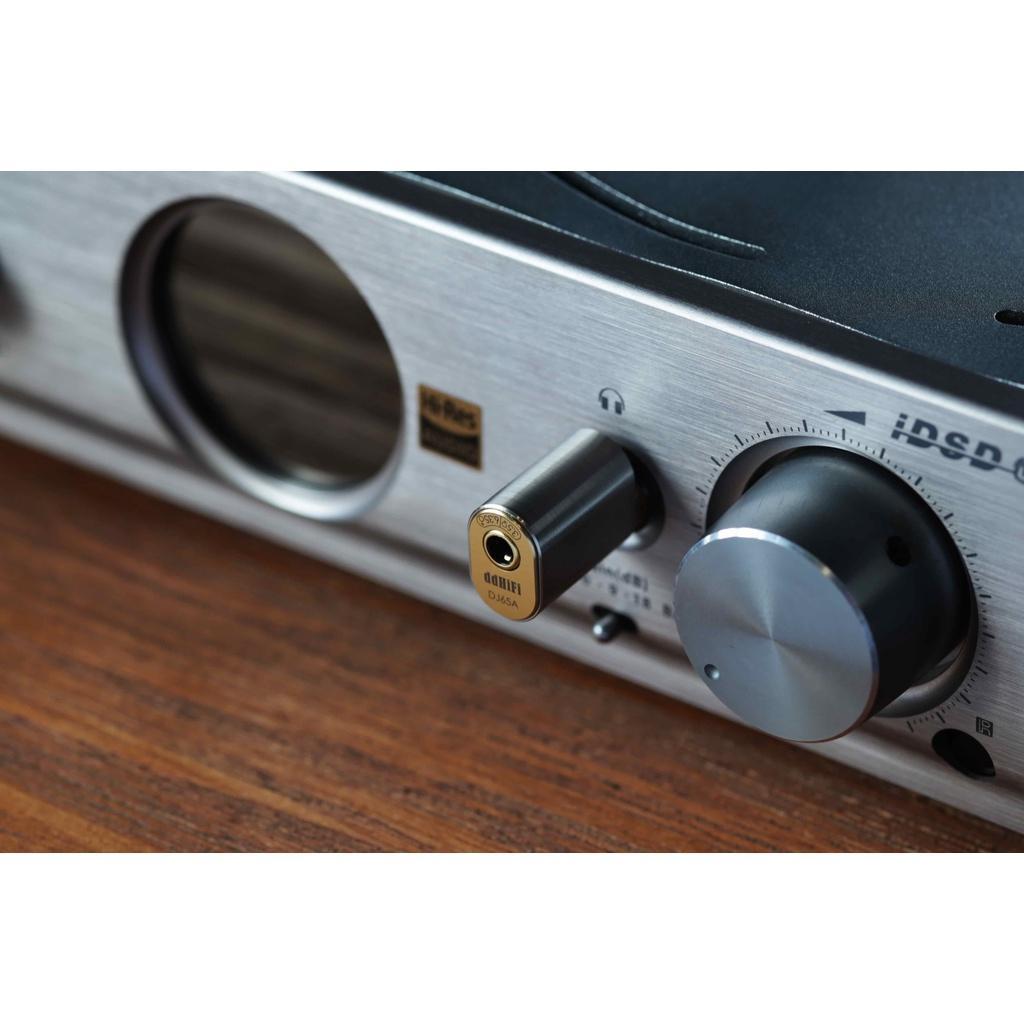 DD ddHiFi DJ65A 6.35mm Male to 3.5mm Female Audio Adapter for Desktop Amplifier Devices with 6.35mm Output Port