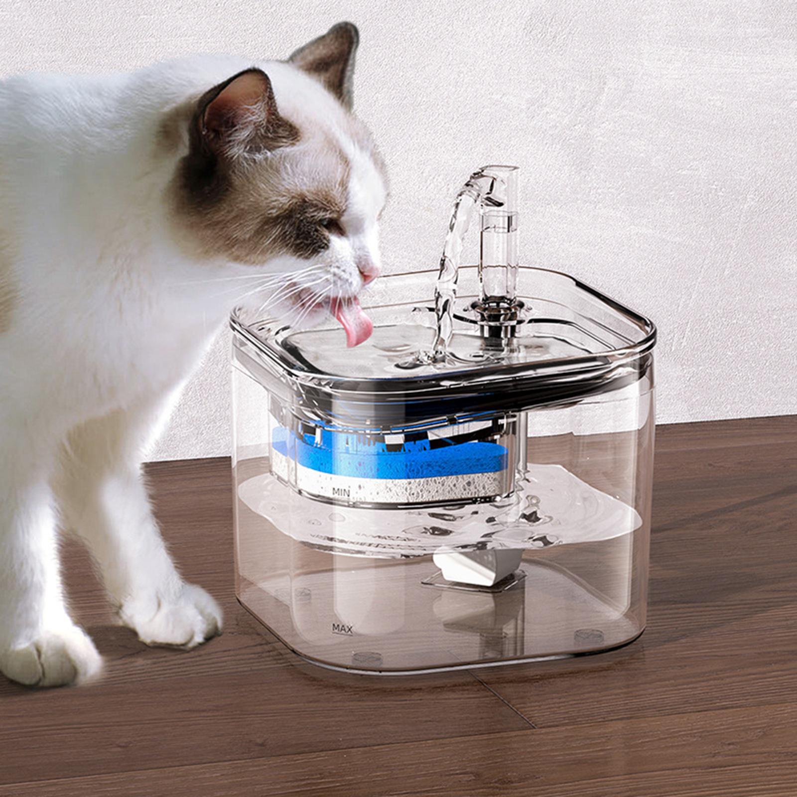 Pet Cat Water Fountain with Filter Dispenser No Intelligent