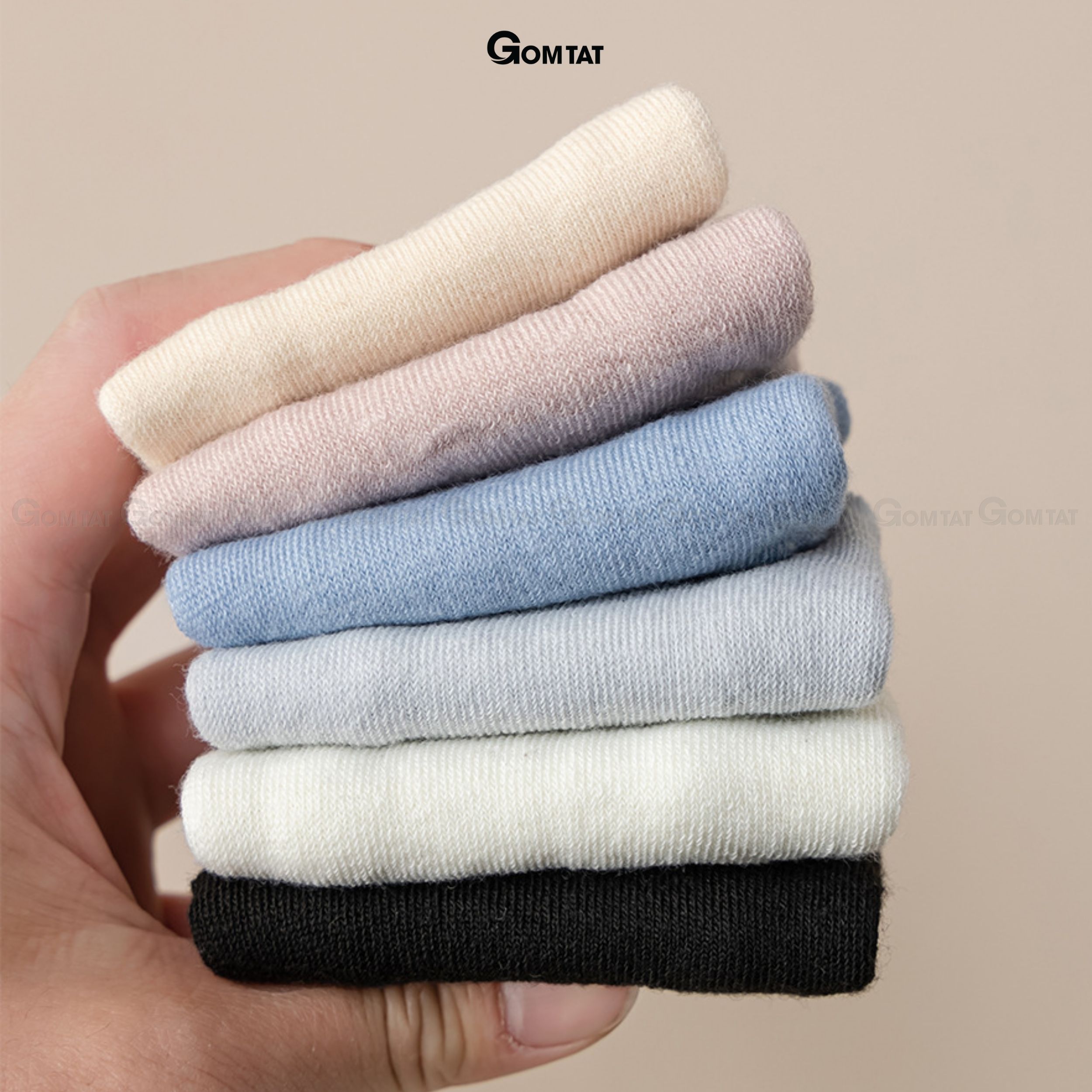 Tất lười nữ mùa hè họa tiết gấu cute, vớ mang giày búp bê chất liệu cotton mềm mại, thoáng khí - HAIGAU-UYE-7009-1DOI