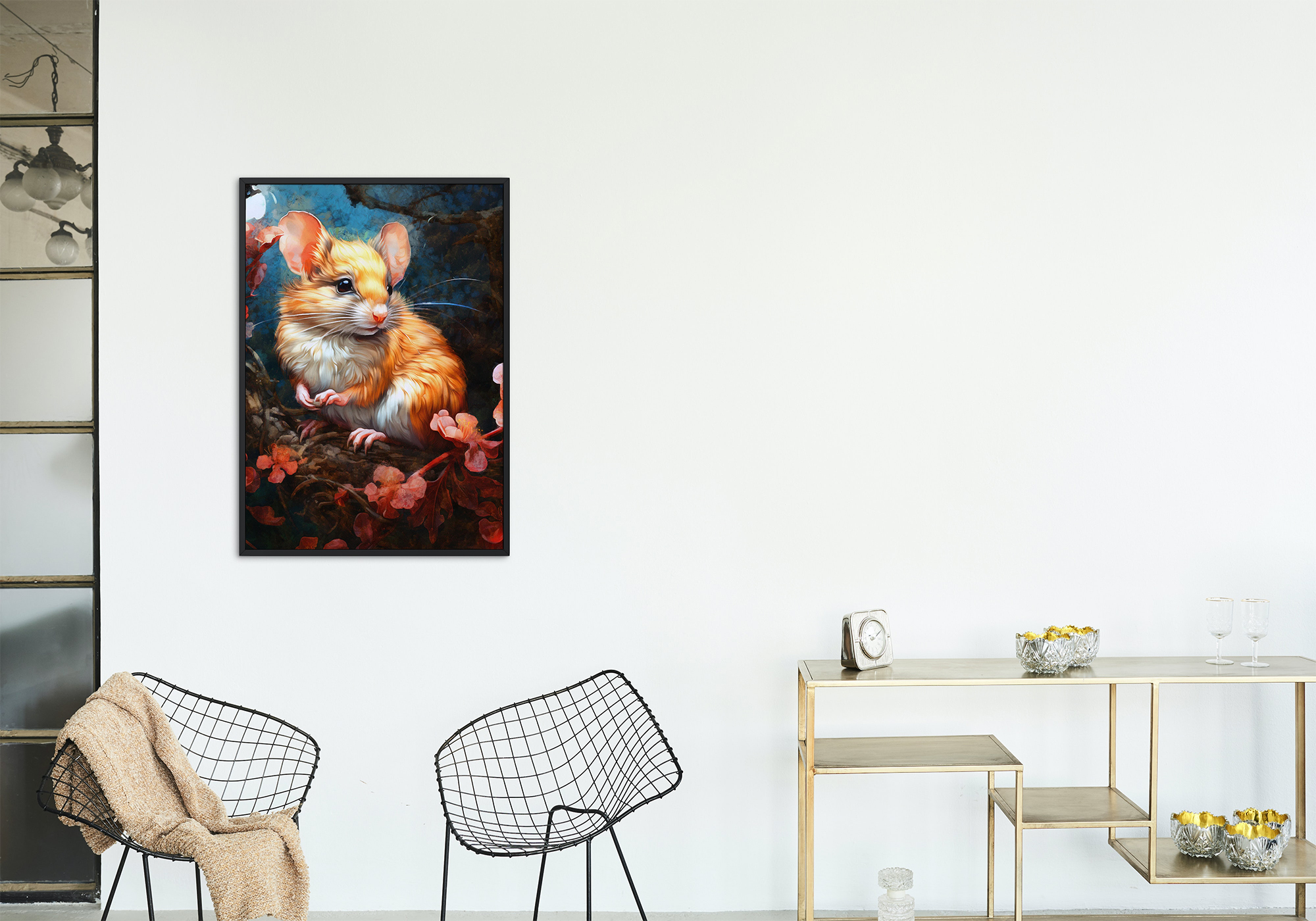 Quà tặng cho tâm | Tuổi Tý | Tranh canvas nghệ thuật