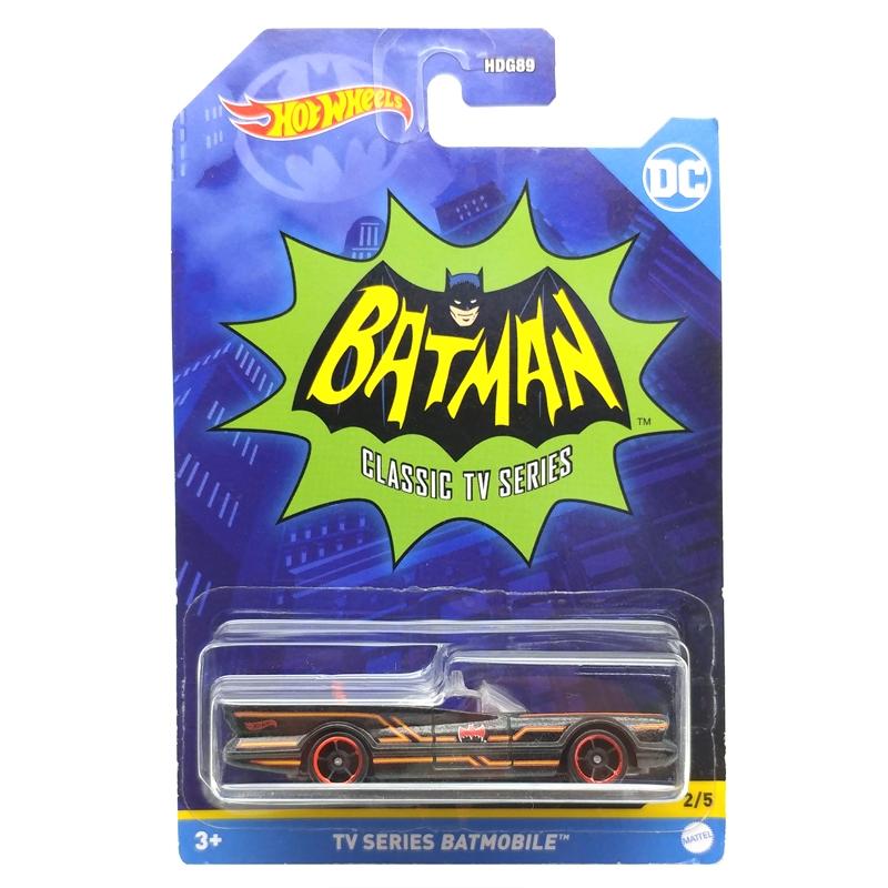 Đồ Chơi Mô Hình Siêu Xe Hot Wheels Batman Classic TV Series HDH00/HDG89 - TV Series Batmobile