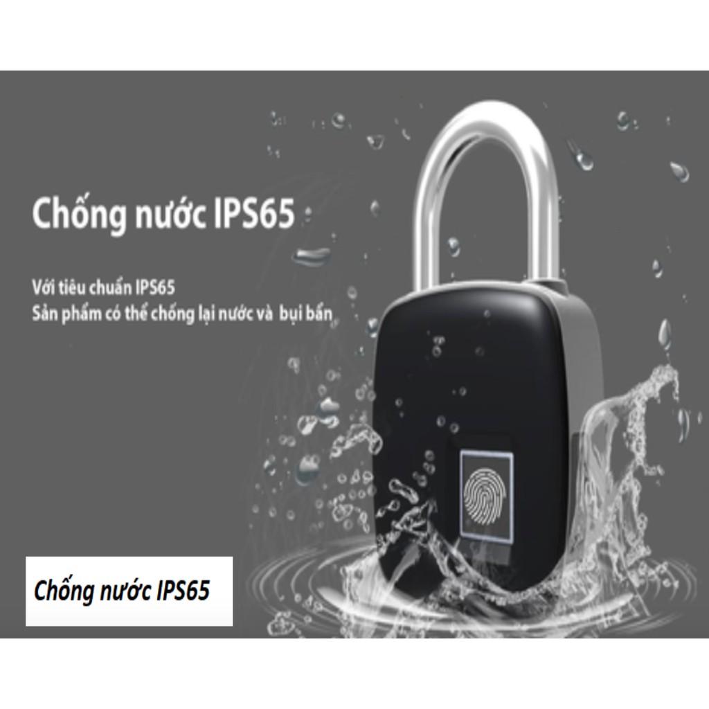 Ổ khóa bảo mật vân tay mini thông minh - ShopToro - AsiaMart