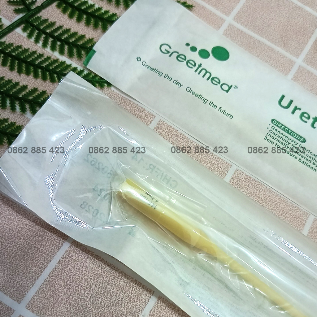 Bộ dụng cụ thải độc đại tràng enema gồm túi nhựa y tế 1200ml + dây silicone mềm