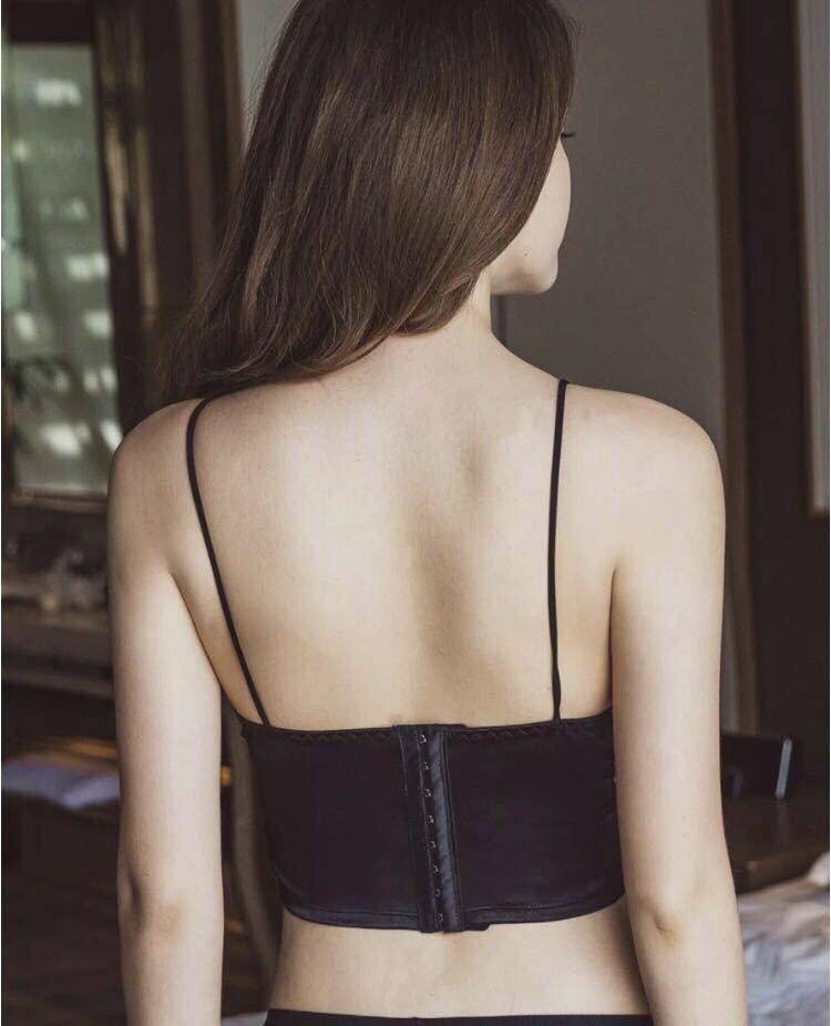 Áo bra lụa 2 dây có đệm Bra115