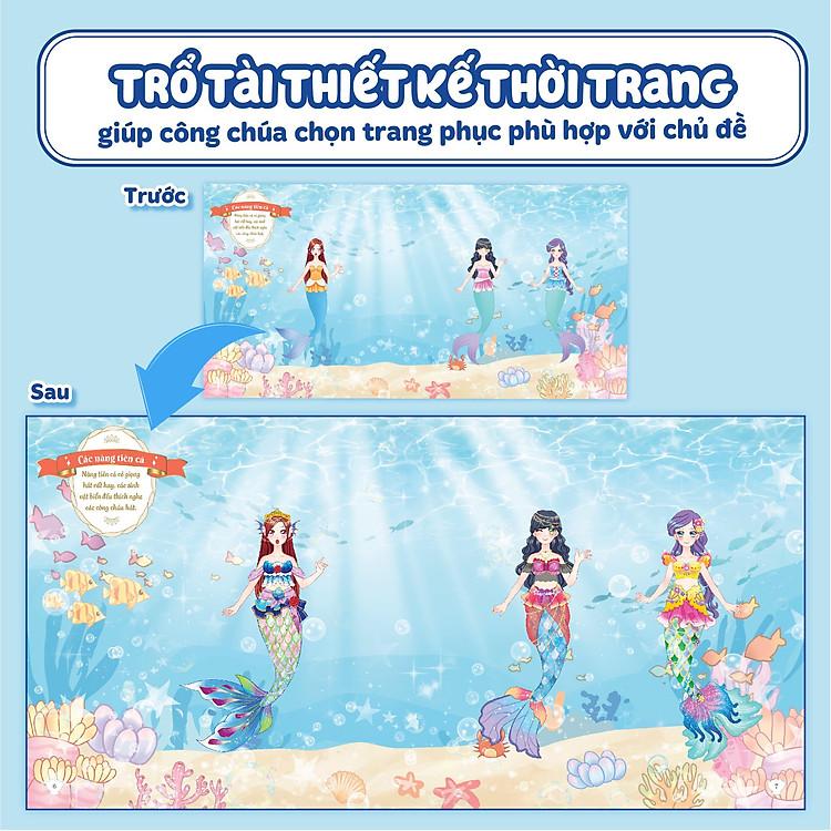 Sách Thời trang Công chúa Kỳ diệu (4 trang stickers)