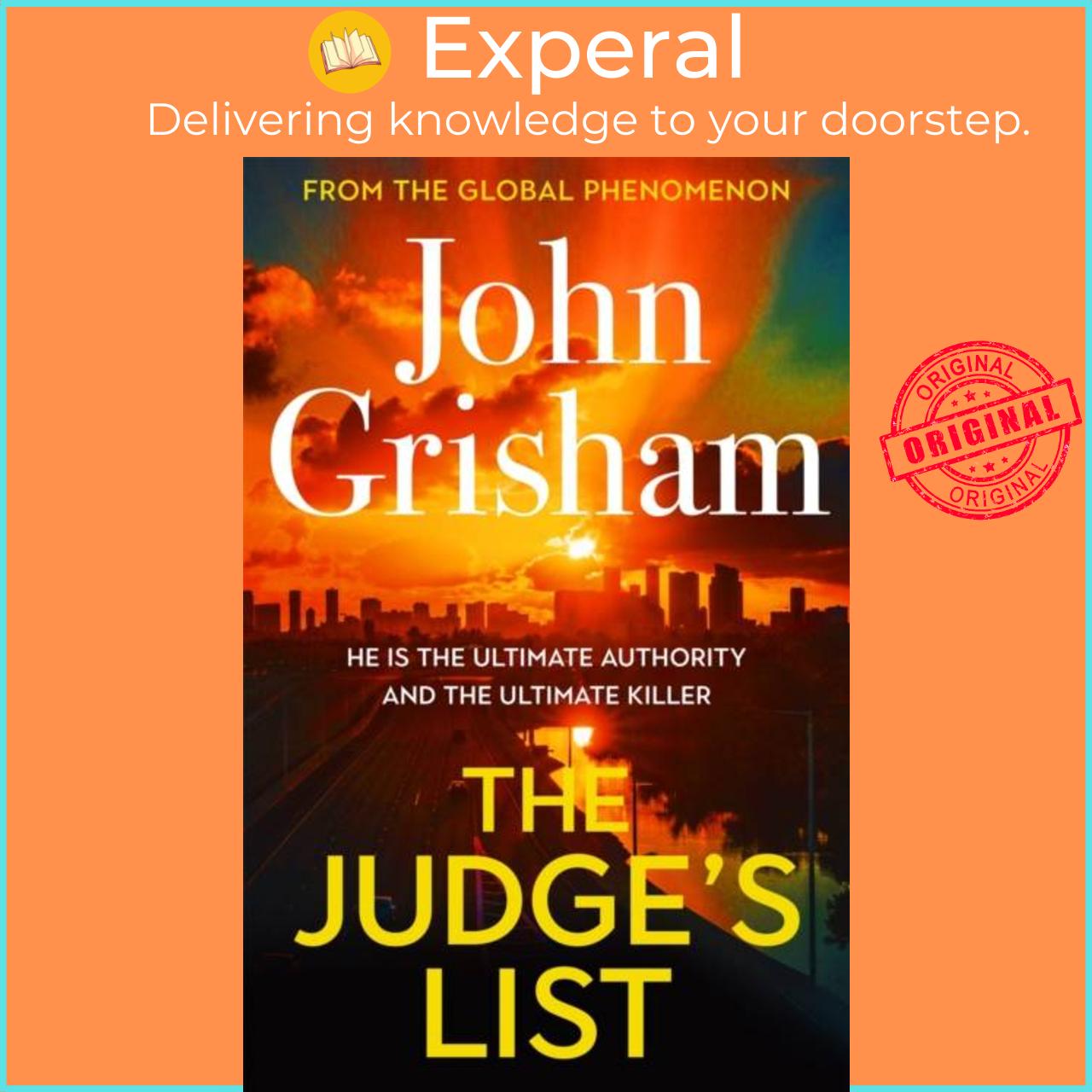 Sách - The Judge's List - John Grisham's latest breathtaking bestseller by John Grisham (UK edition, hardcover)