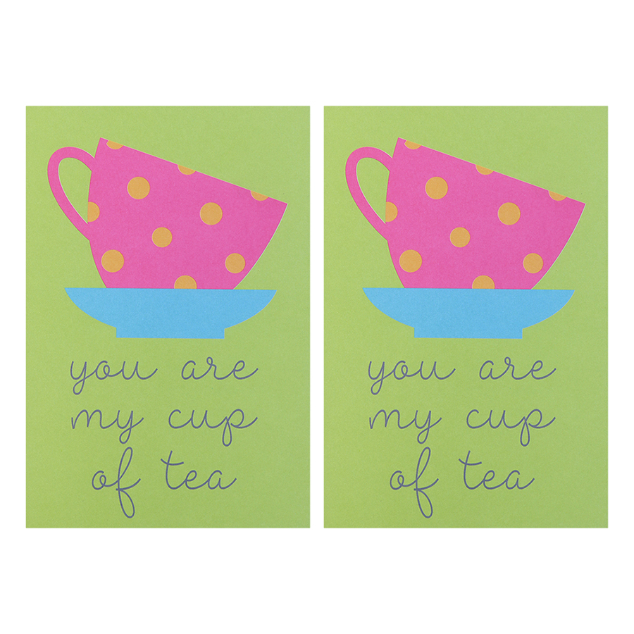 Combo 2 Thiệp Papermix - You Are My Cup Of Tea