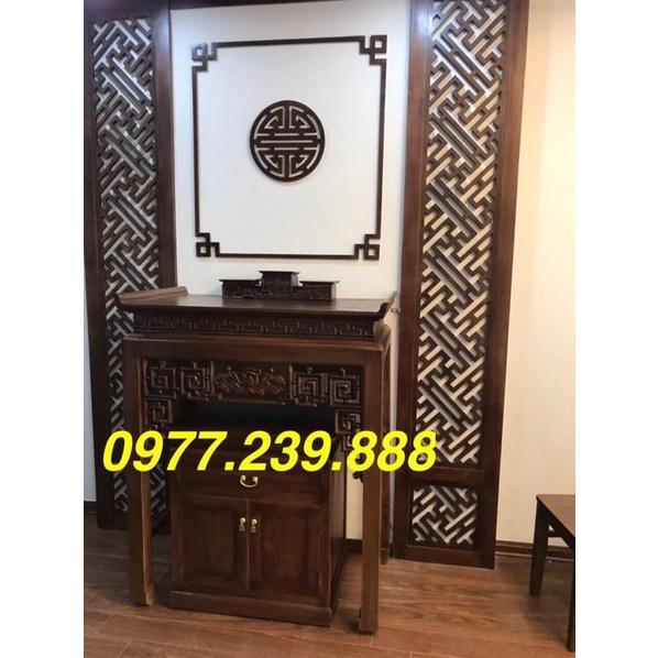 Bộ bàn thờ gỗ sồi đủ loại màu