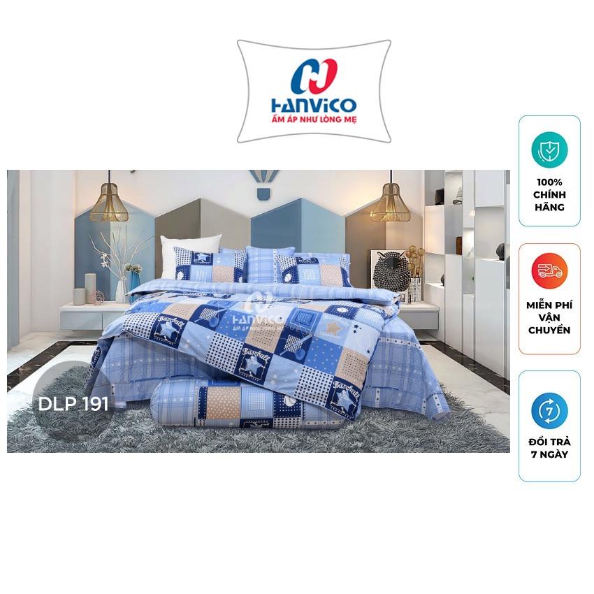 Bộ Chăn Ga Gối Hanvico Blue Sky DLP191