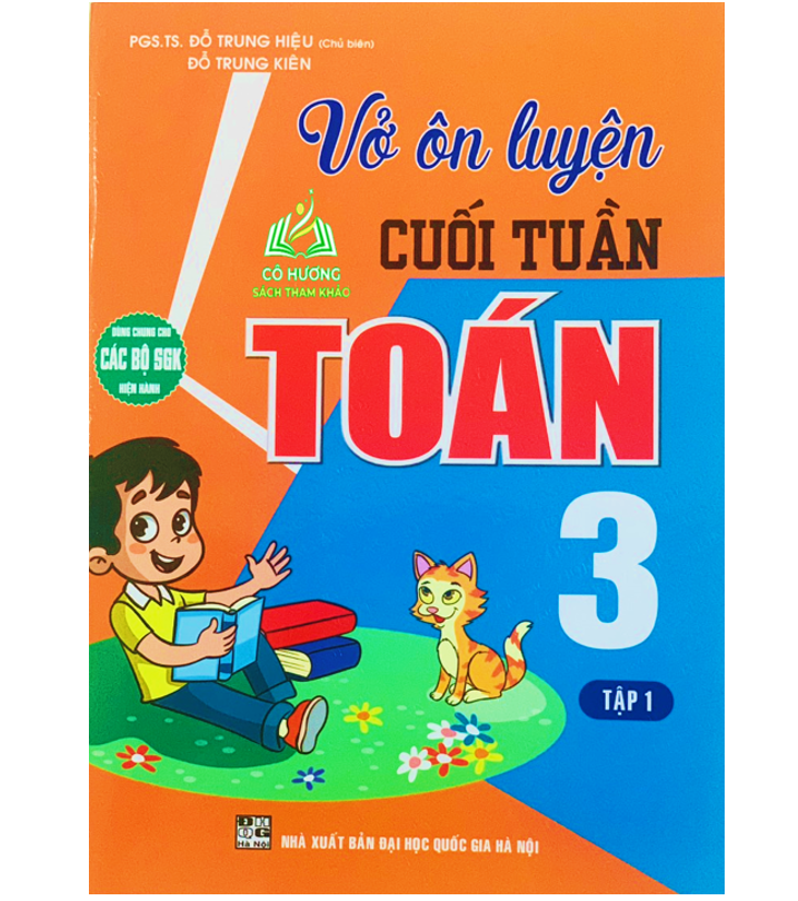 Sách - Vở ôn luyện cuối tuần toán 3 tập 1