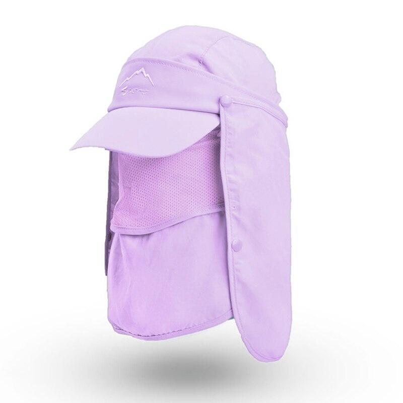 Outdoor Fishing Cap Multifunctional Removable Sun Hat Unisex Breathable Sun Caps Summer Quick-drying Hats Outdoor Sport Supplies