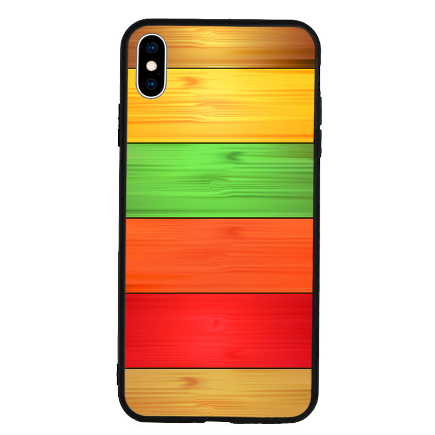 Ốp lưng viền TPU cho điện thoại Iphone Xs Max - Sắc Màu