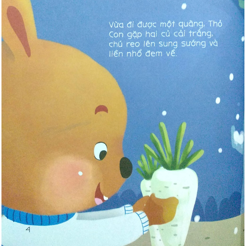 Sách Bé Tập Kể Chuyện - Củ Cải Trắng