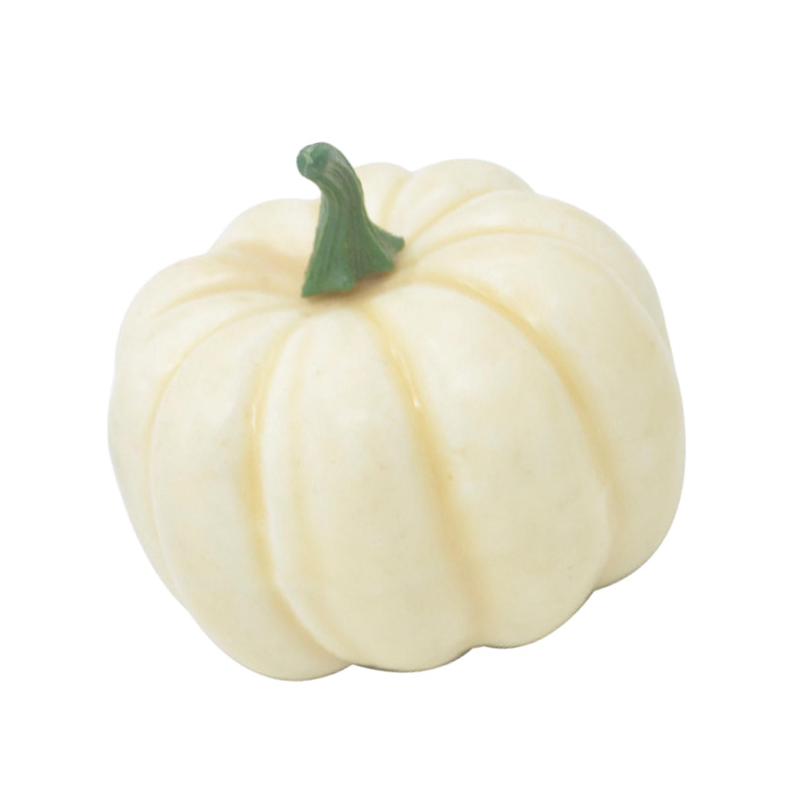 Artificial Pumpkin Foam Pumpkin Lifelike Fall Harvest Decorative Pumpkin Simulation Pumpkin for Table Thanksgiving Halloween Decor Fireplace