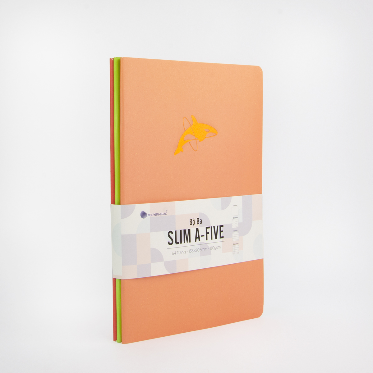 Sổ Slim A5 - Notebook Slim A5 - Sổ tay A5/64 trang Nguyễn Trắc