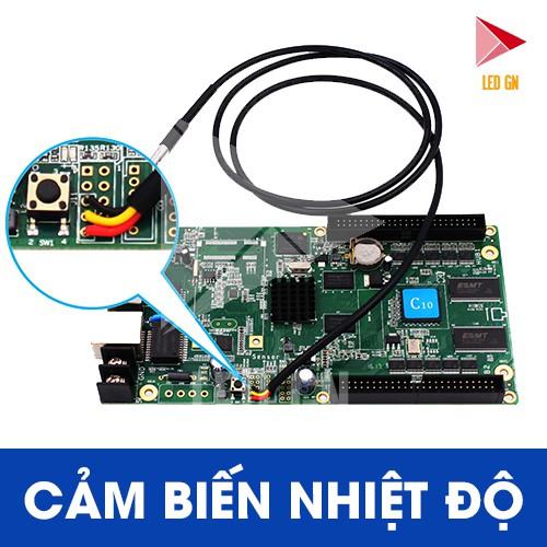 Cảm Biến Nhiệt Độ DS18B20 - Tích hợp với Card LED Ma Trận