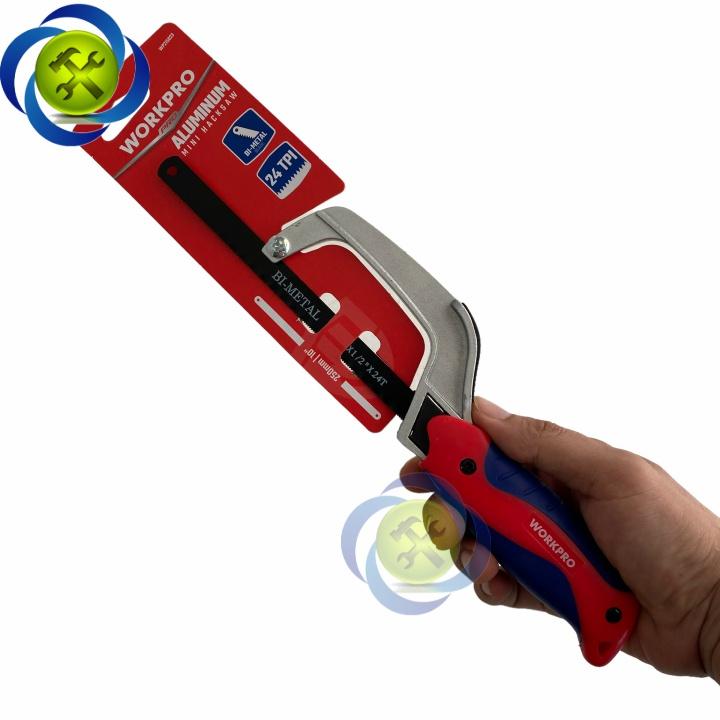 Cưa tay Wokrpro WP215023 lưỡi dài 10inch/ 250mm cán bọc nhựa