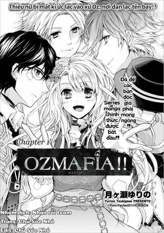 ozmafia!! chapter 1 1