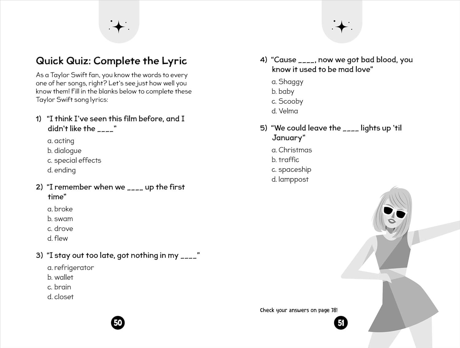 Sách ngoại văn: 96 Facts About Taylor Swift