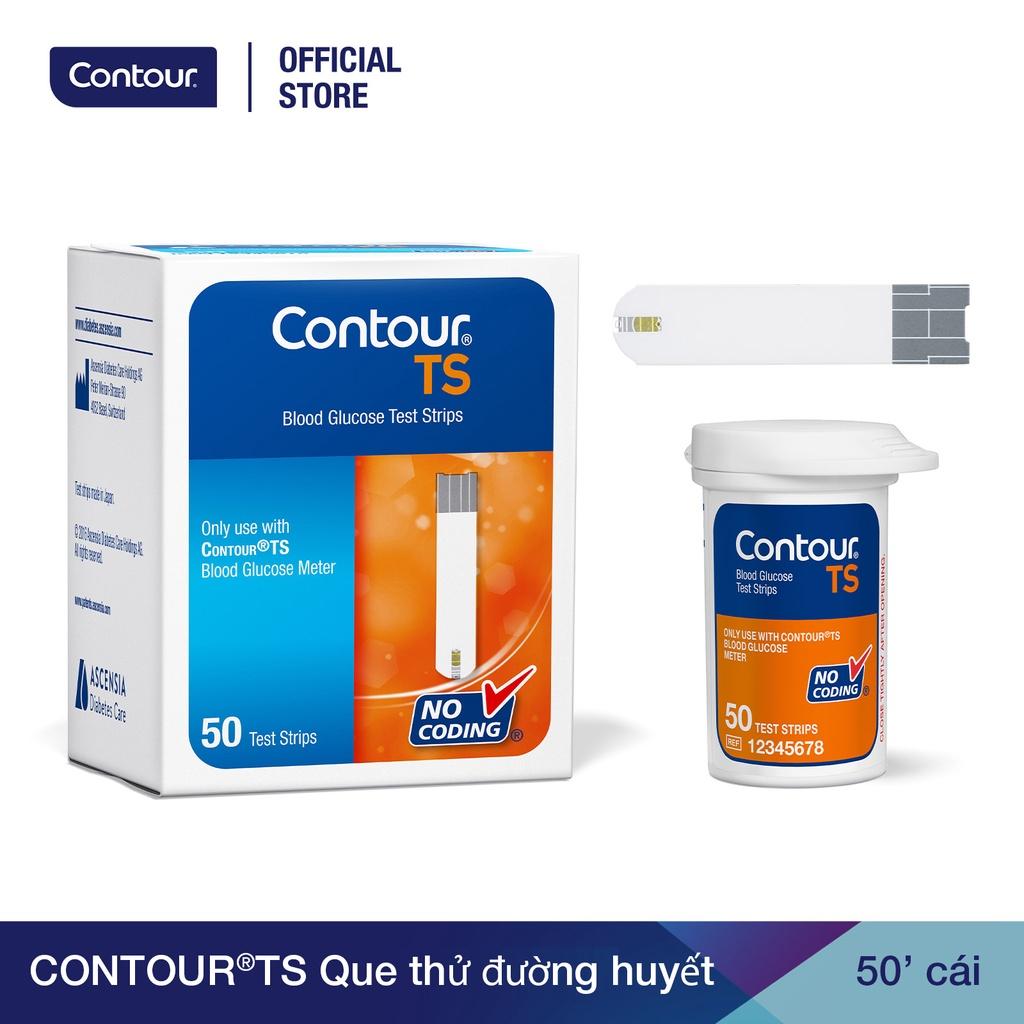 CONTOURTS Que thử đường huyết 50’cái