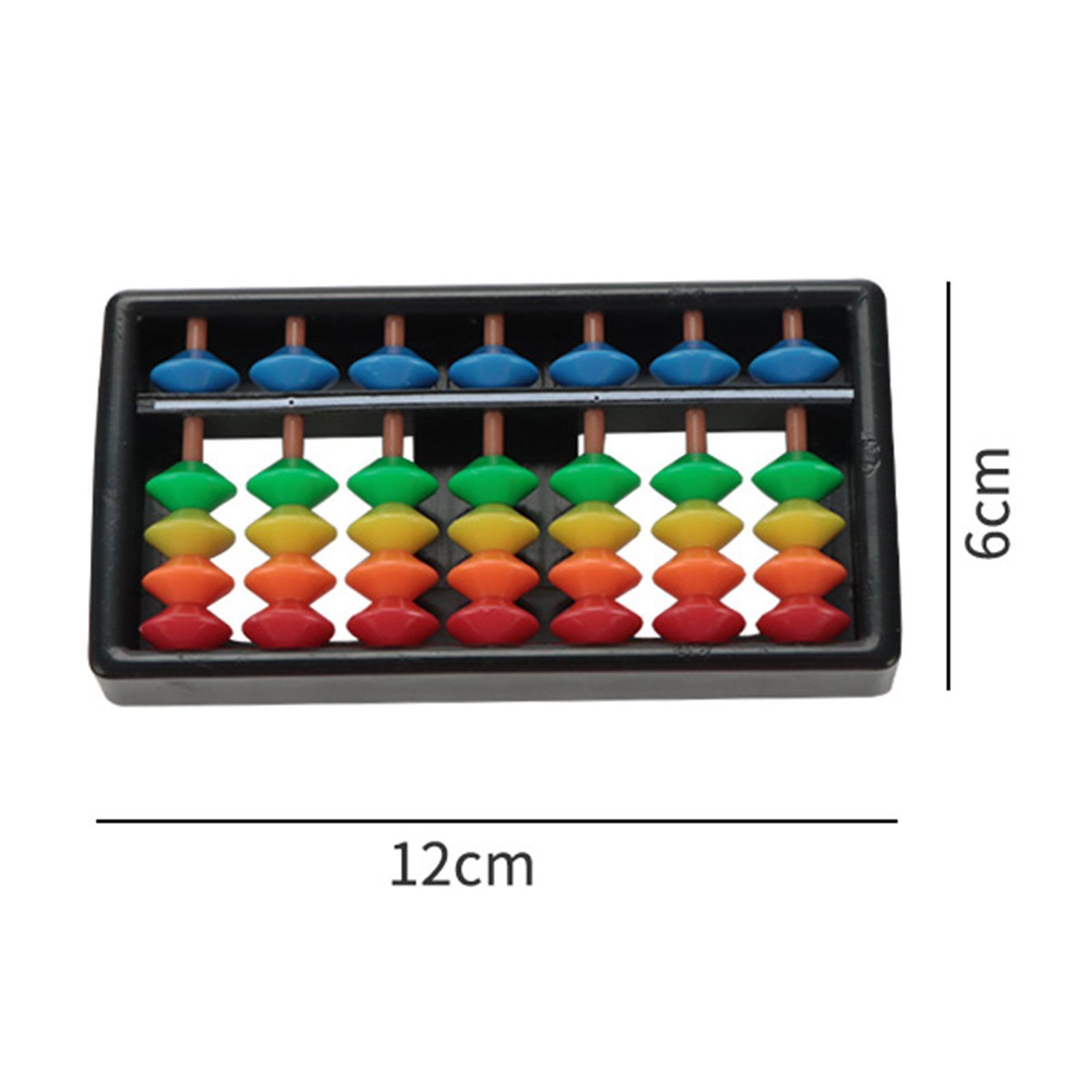 Kid Activity Busy Board DIY Accessories Colorful Abacus for Kids Preschool