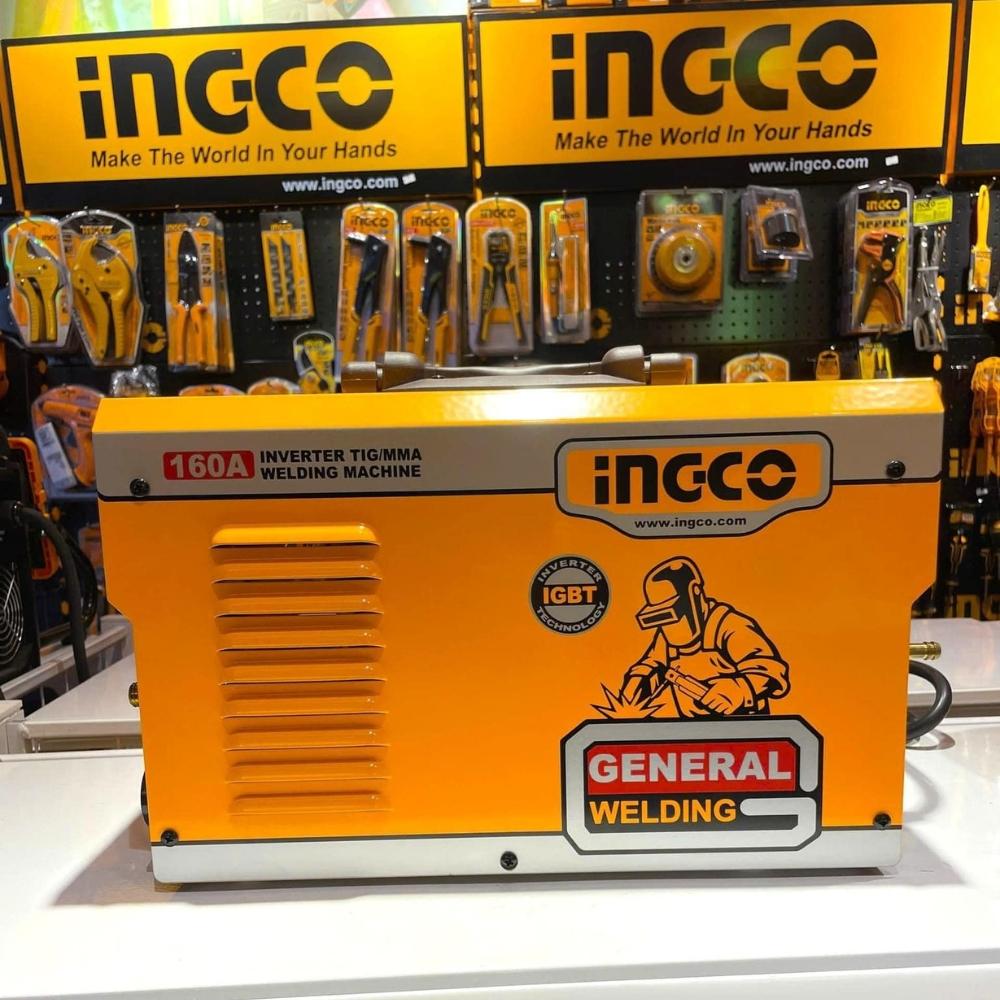 MÁY HÀN ĐIỆN TỬ TIG/MMA 160A INGCO ING-TIG1601 - HÀNG CHÍNH HÃNG