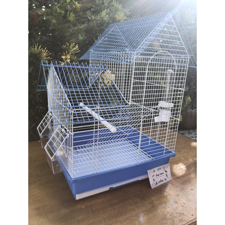 Lồng , chuồng mái nhà nhỏ mã 005 dùng nuôi yến hót, và các dòng chim nhỏ, vẹt nhỏ như lovebird, yến phụng, sóc..