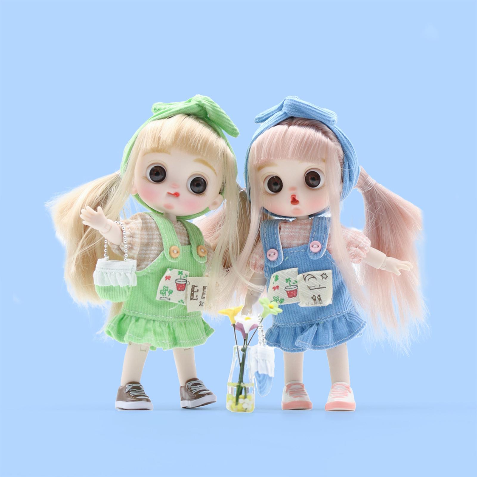 Jointed Girl doll DIY Doll Doll 12 Joints Flexible Ball Jointed Doll for Role Play Party Toy