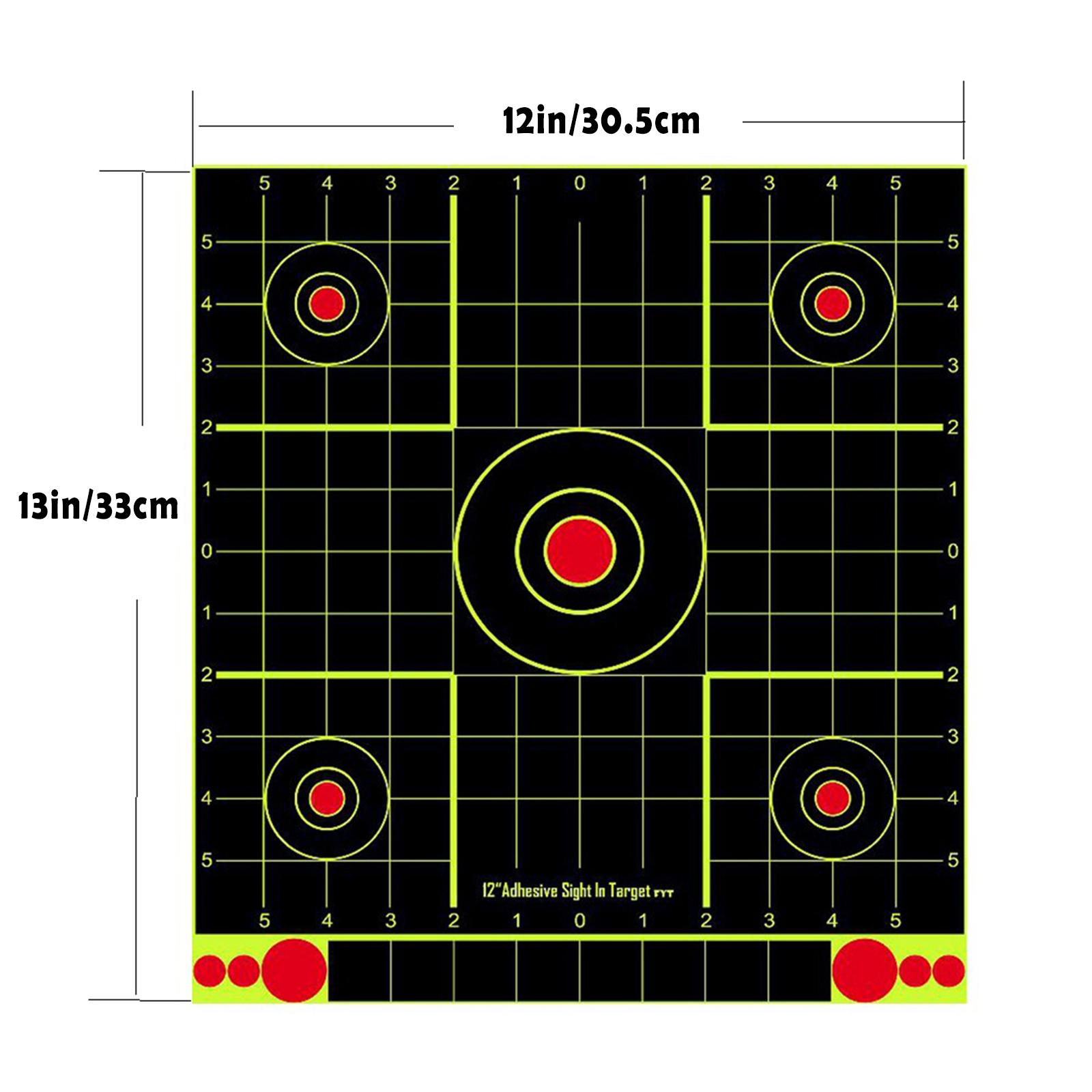 10 X 12 '' Shooting Target Paper Shooting with Splatter Targets Sheets Accessories
