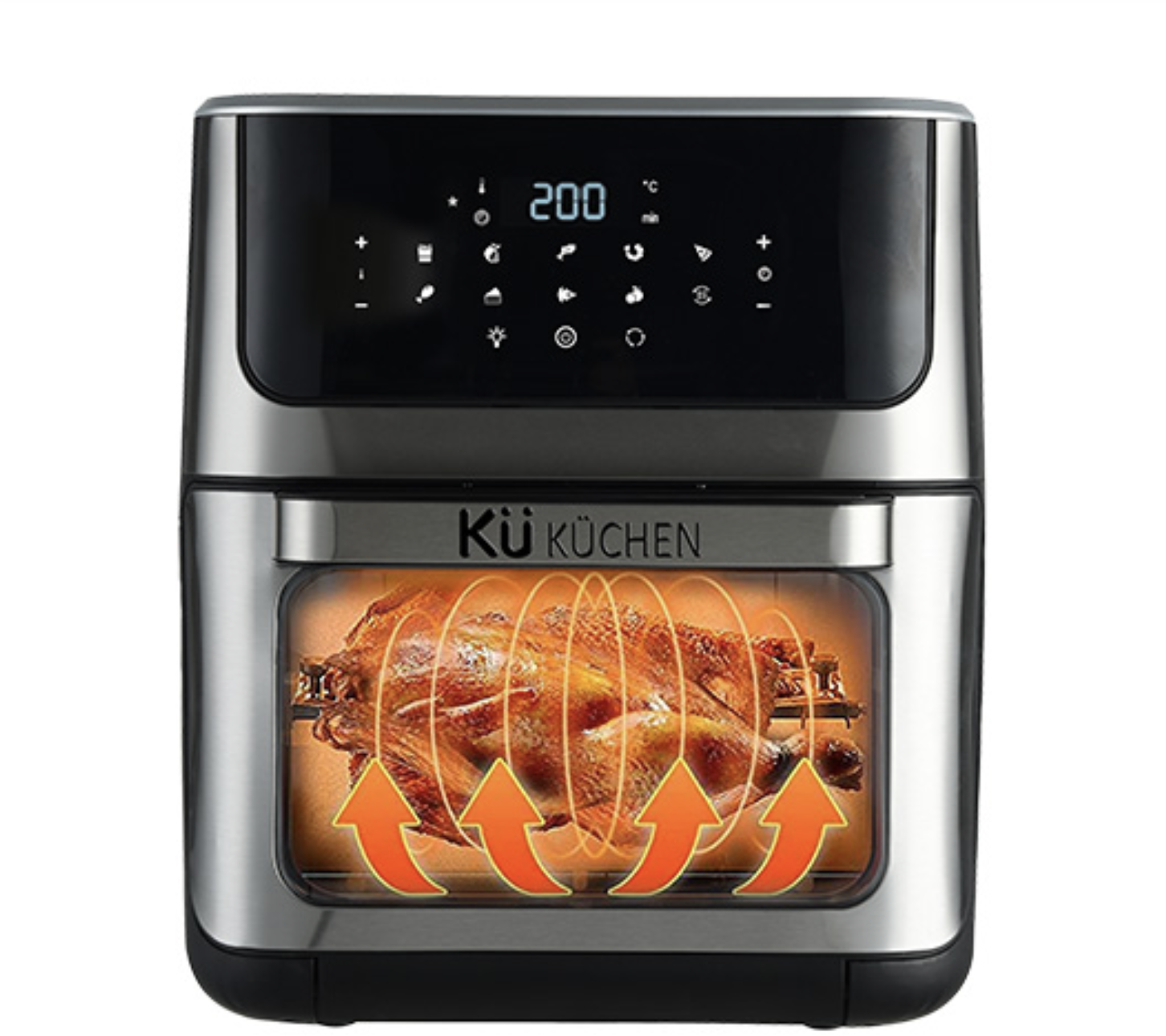 NỒI CHIÊN KHÔNG DẦU KUCHEN- KU PCB 1128 - 12 Lít - Hàng Chính Hãng