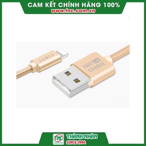 Cáp sạc cho Iphone Zadez ZCC-126- Hàng chính hãng.