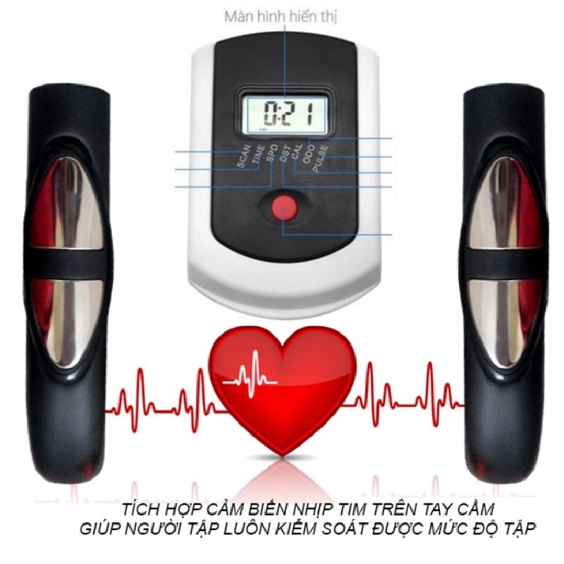 Xe đạp tập thể dục tại nhà, xe đạp thể thao Gym Sport Bike X7 bảo hành 24 tháng Gym 34