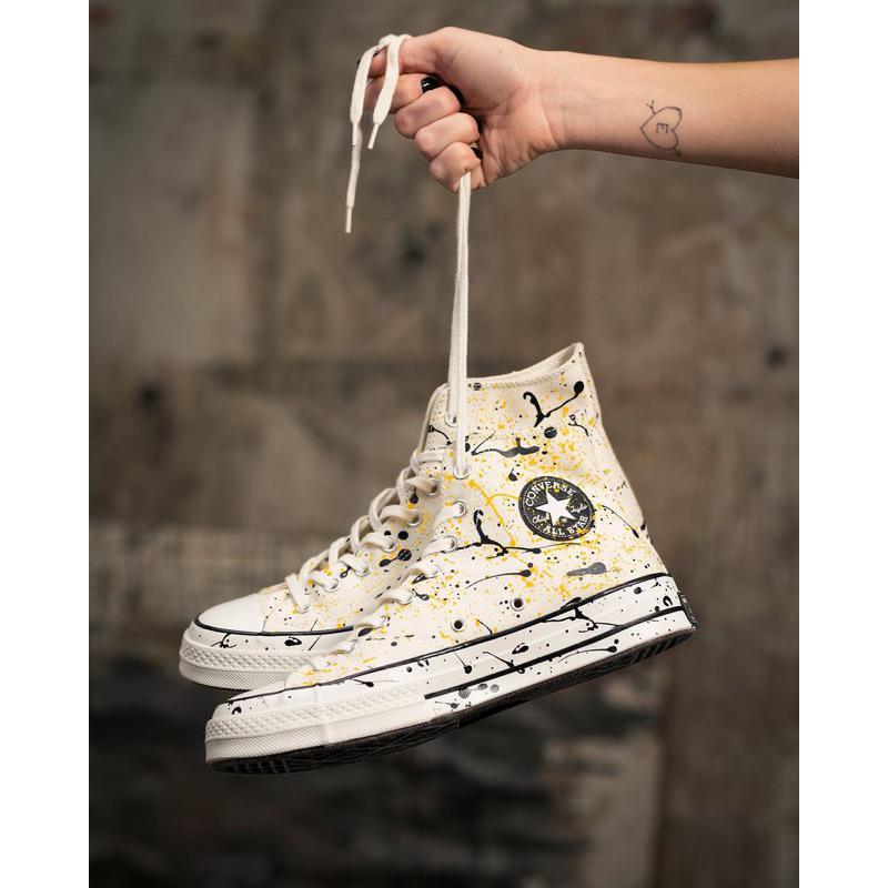 Chuck 70 Archive Paint Splatter - A01170C | Giày Converse 1970s Parchment