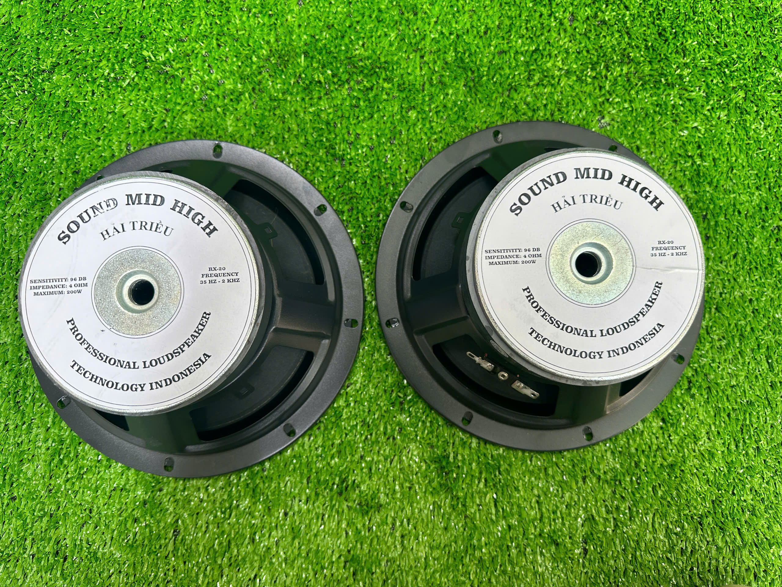 CỦ LOA BASS RỜI 20 COIL 38 TỪ 120 GÂN CAO SU TRỞ KHÁNG 4 OHM CHUYÊN LẮP RÁP LOA KÉO, KARAOKE, NGHE NHẠC HÀNG CHÍNH HÃNG HẢI TRIỀU (GIÁ 1 CÁI)
