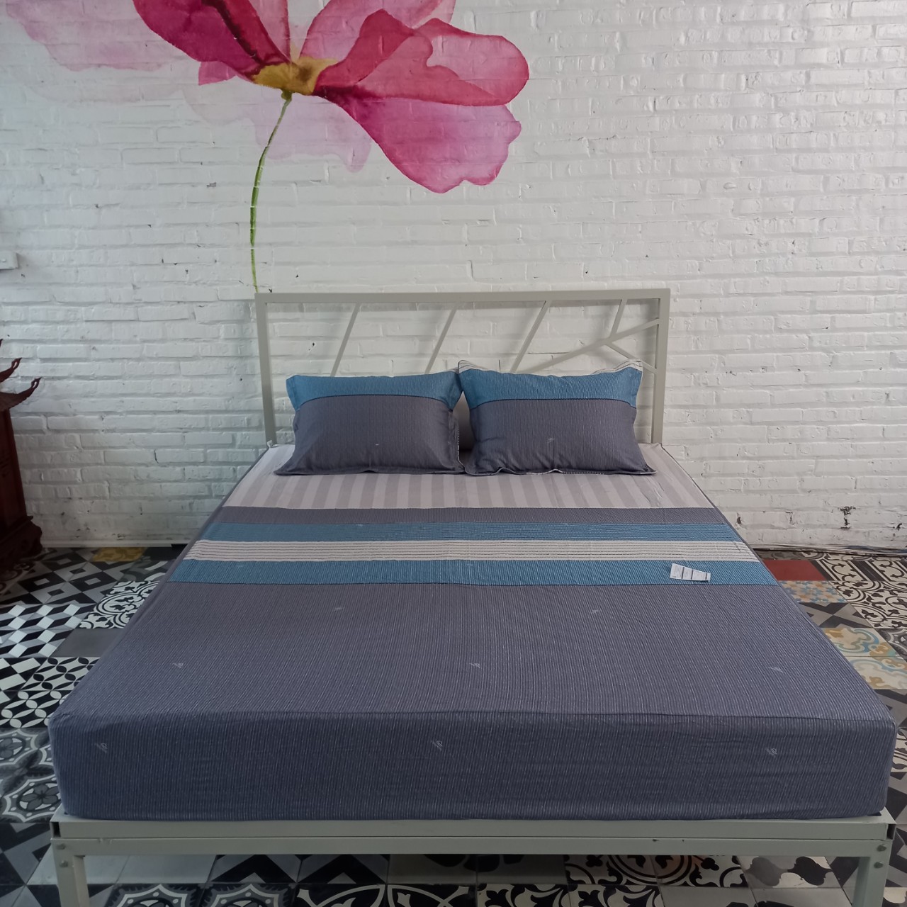Bộ ga chun không chần Sông Hồng 150cm x 190cm