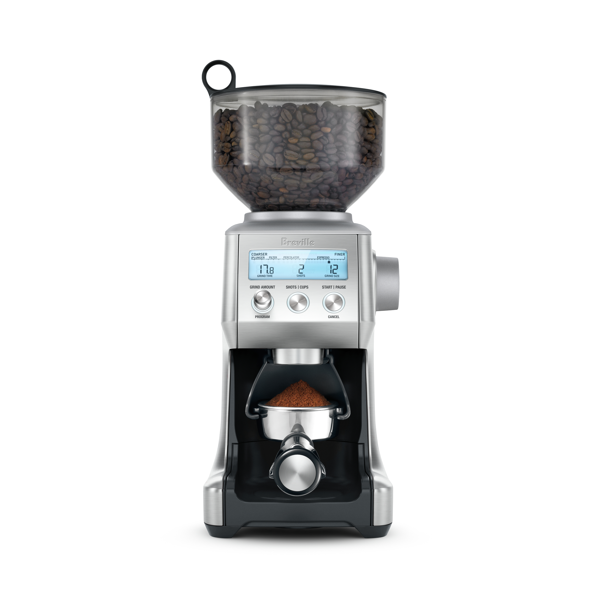 Máy xay cafe Breville 820 the Smart Grinder Pro BCG820BSS - Hàng chính hãng