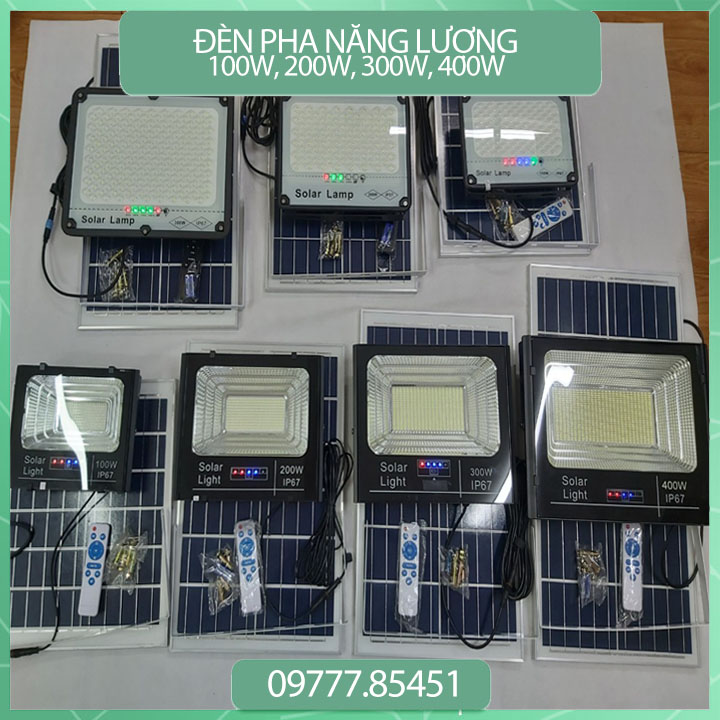 Đèn năng lượng mặt trời 400w