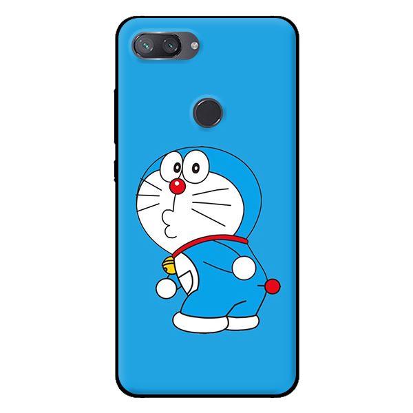 Ốp lưng in cho Xiaomi Mi 8 Lite mẫu Doremon - Hàng chính hãng