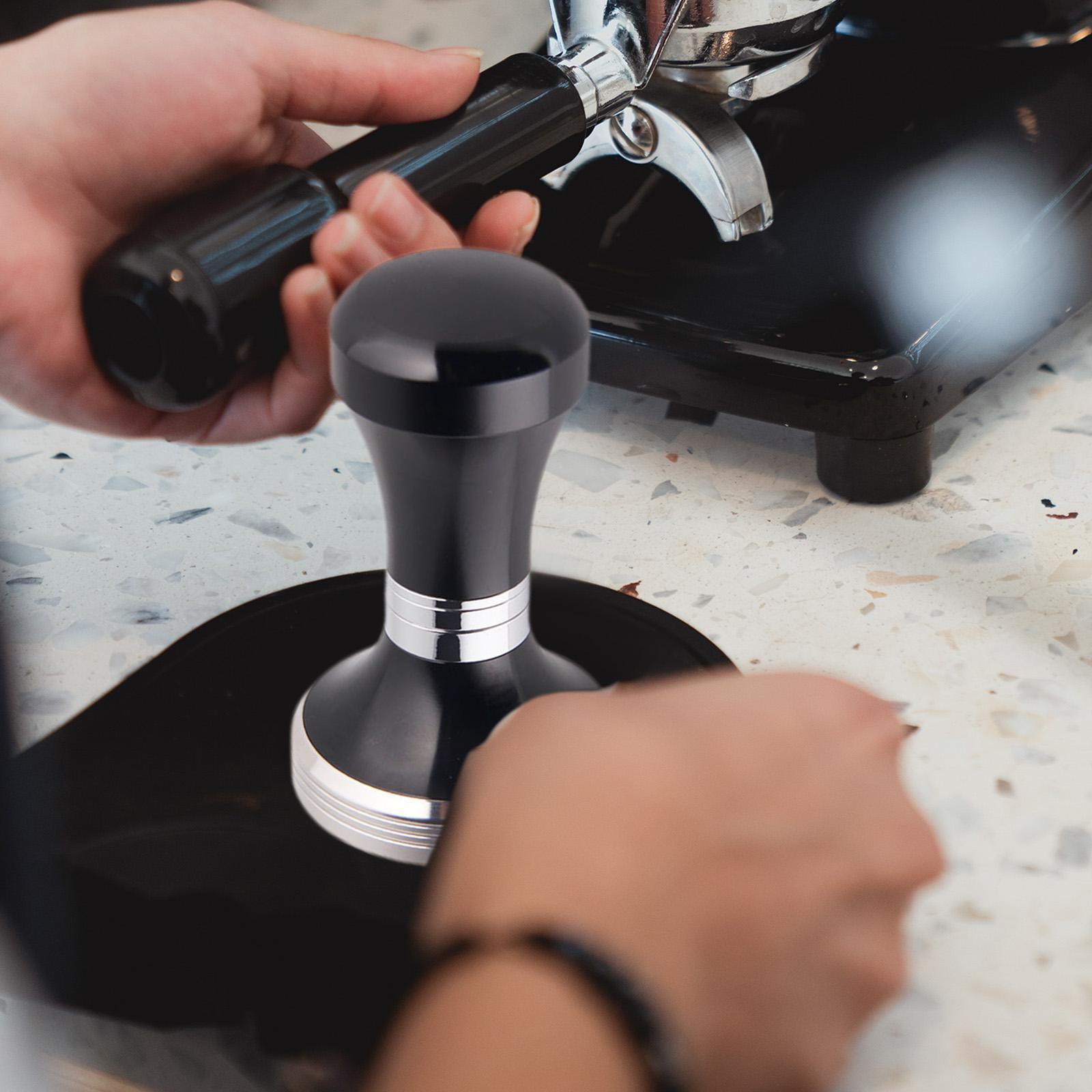 Coffee tamper coffee pull cup press flat base 51mm