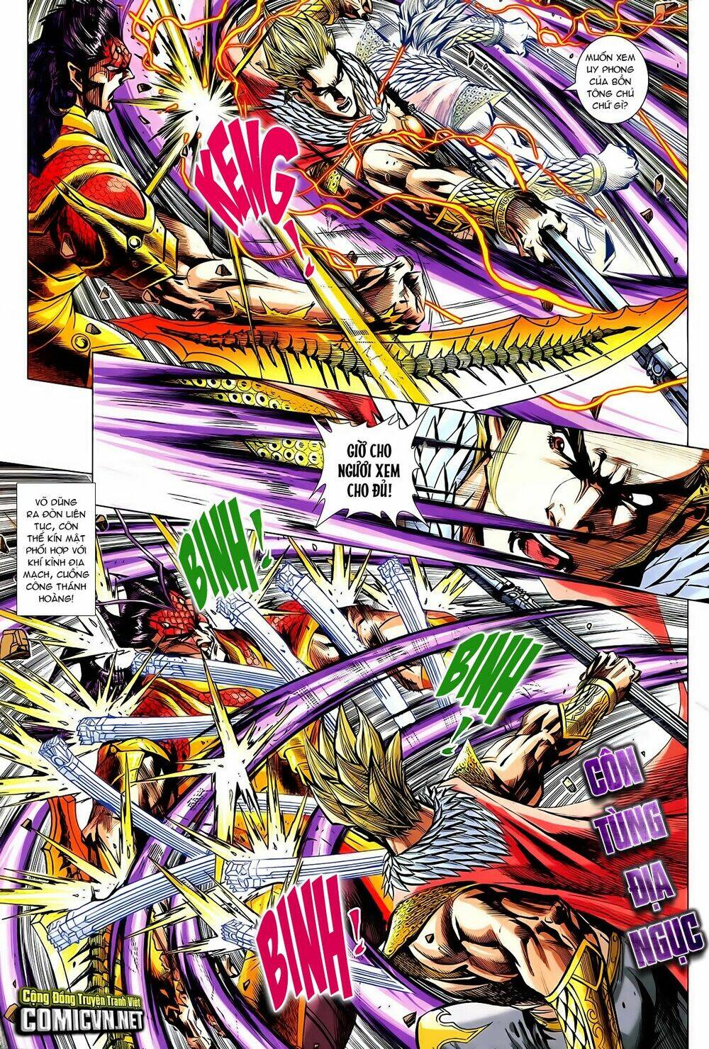 thần binh vấn thiên chapter 32 23