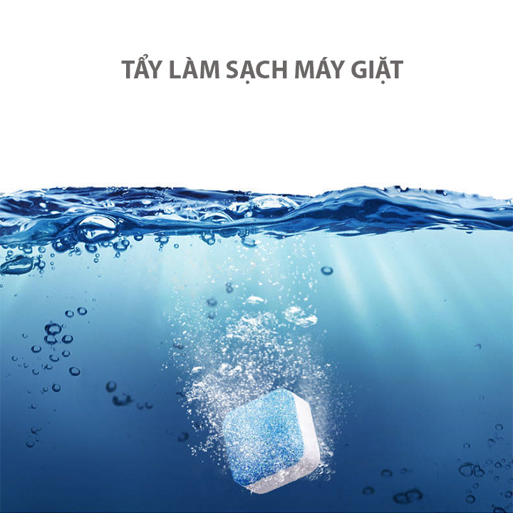 COMBO 6 VIÊN TẨY VỆ SINH MÁY GIẶT THẾ HỆ MỚI - MẠNH HƠN, NHANH HƠN VÀ DIỆT KHUẨN LÊN ĐẾN 99%