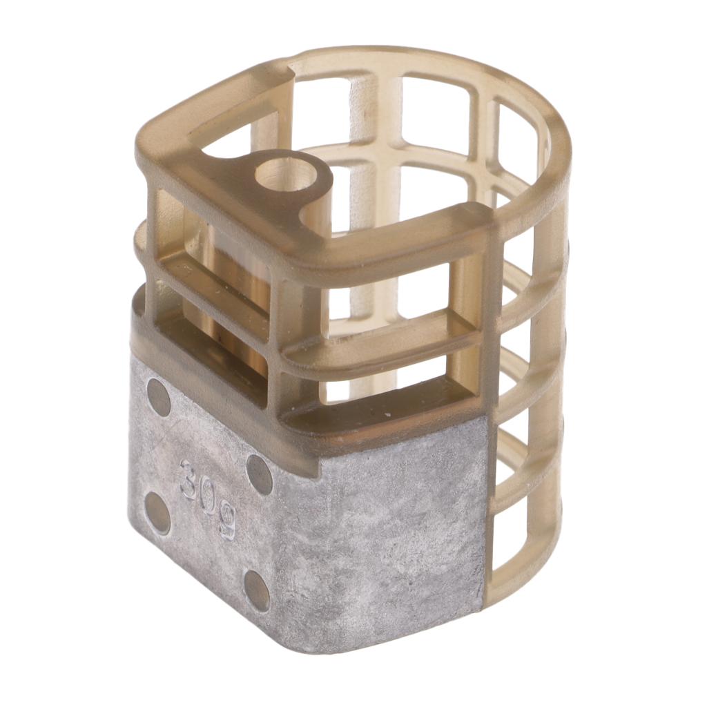 Fishing Quick Change Feeder Lure Bait Cage Feeder Fishing Trap Basket S
