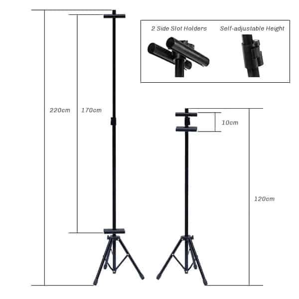 STANDEE CHỮ T STANDEE CHỮ THẬP GIÁ ĐỂ TRANH 2 MẶT TĂNG GIẢM 60X160CM 80X180CM