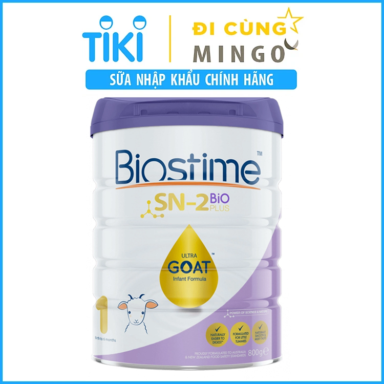 Sữa dê Biostime goat số 1 - Nhập khẩu Úc