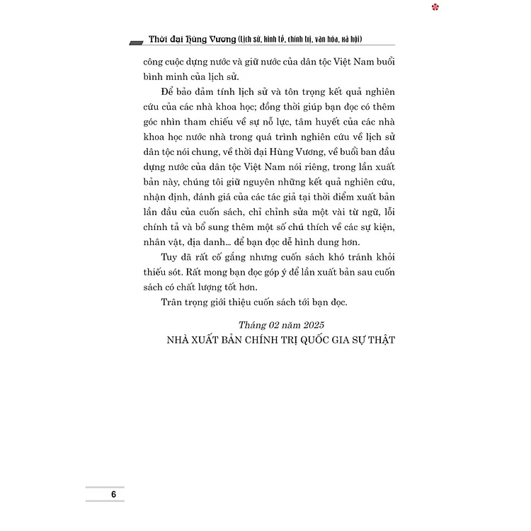 Sách - Thời đại Hùng Vương (Lịch sử - Kinh tế - Chính trị - Văn hóa - Xã hội) - NXB Chính Trị Quốc Gia